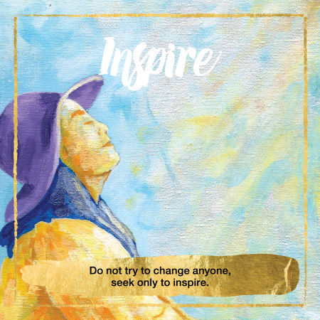 Inspire Oracle Cards - Do not try to change anyone, seek only to inspire.
